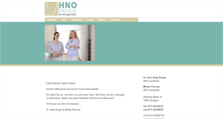 Desktop Screenshot of hno-stuttgart.eu
